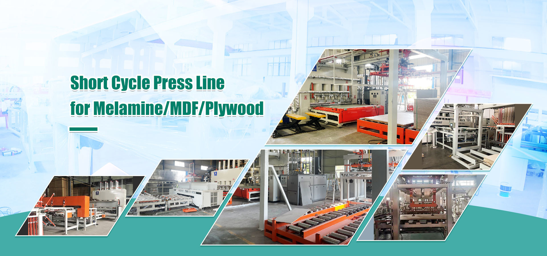 qualité Les lignes de presse à cycle court usine