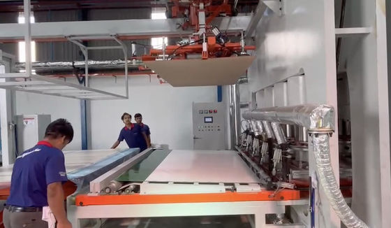 1200T Lamination de la carte à puces à court cycle Lamination du papier pressé à chaud