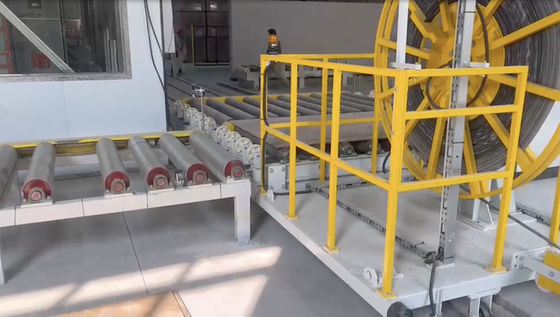 Machine de laminage à cycle court pour la peau des portes en mélamine 4X9