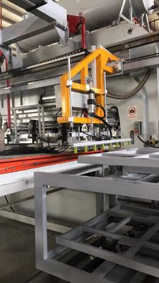 5×8 ligne de presse automatique à cycle court pour la machine à bois à planches à particules